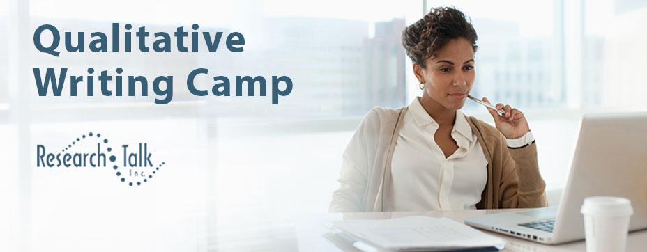 Qualitative Writing Camp